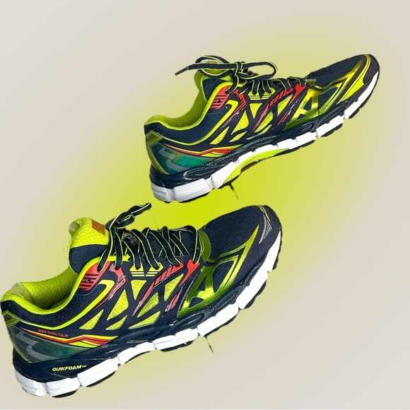 361 Degree Women's Voltar-W Running Shoe Midnight/Limeade Size 7 US Qu!kfoam - Picture 3 of 13